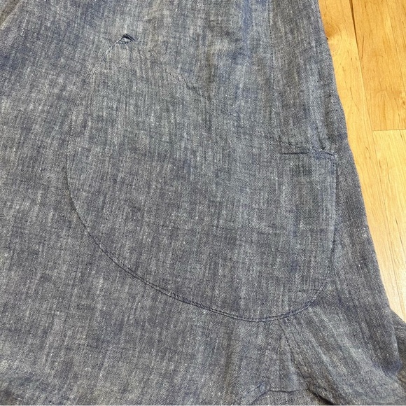 Jones New York Linen/Cotton Blend Tunic Blouse - Picture 11 of 11